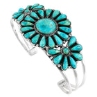 Turquoise Bracelet Sterling Silver B5523-C75