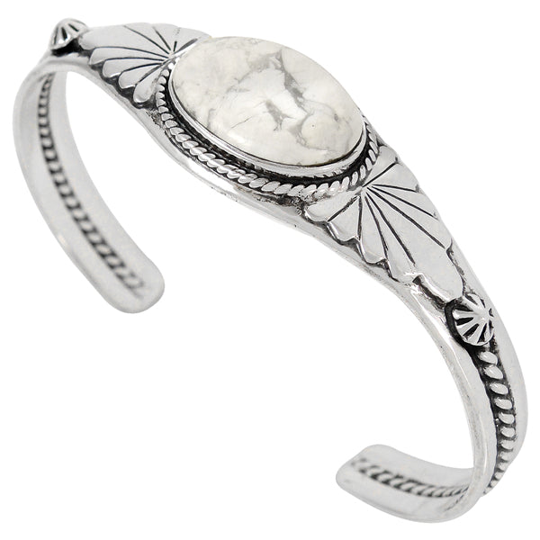 Howlite Bracelet Sterling Silver B5563-C103