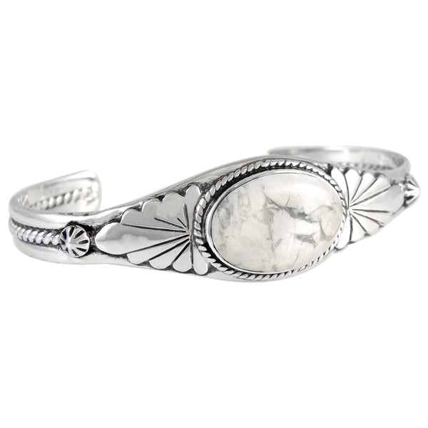 Howlite Bracelet Sterling Silver B5563-C103