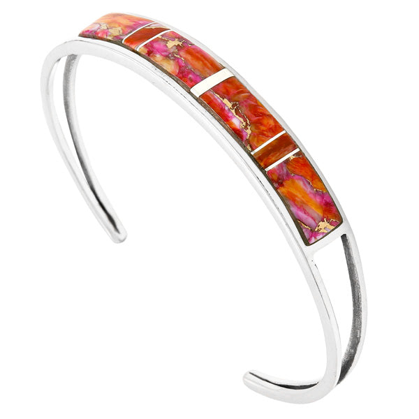 Plum Spiny Bracelet Sterling Silver B5587-C92