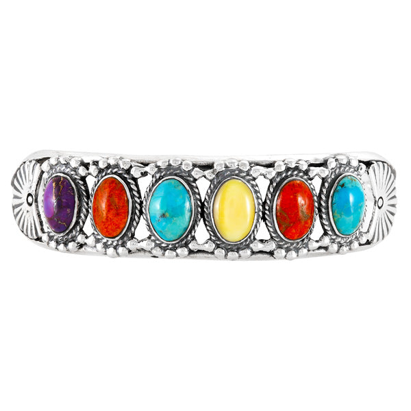 Multicolor Bracelet Sterling Silver B5593-C71