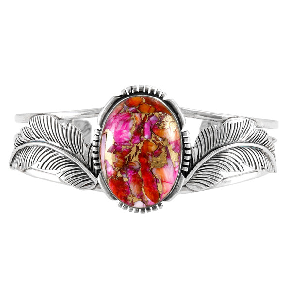 Plum Spiny Bracelet Sterling Silver B5607-C92