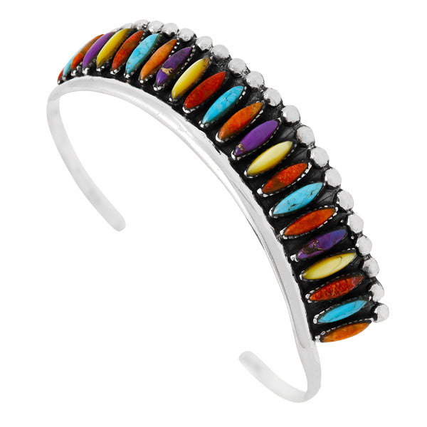 Multicolor Bracelet Sterling Silver B5611-C71