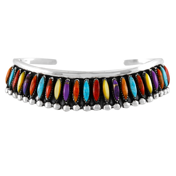 Multicolor Bracelet Sterling Silver B5611-C71