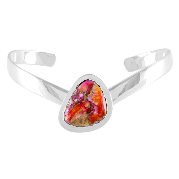 Plum Spiny Bracelet Sterling Silver B5621-C92