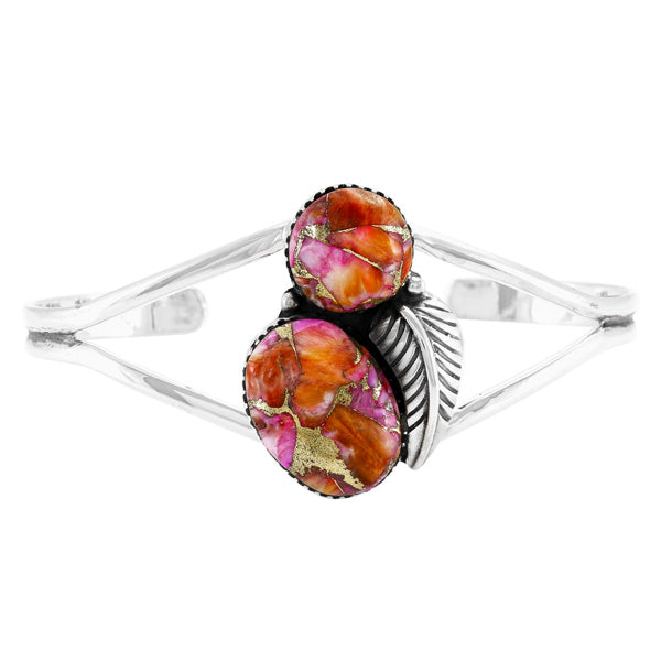 Plum Spiny Bracelet Sterling Silver B5629-C92