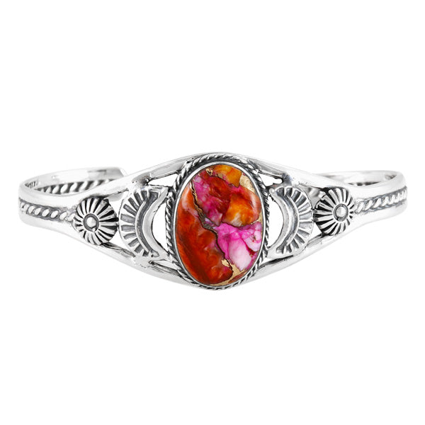 Plum Spiny Bracelet Sterling Silver B5635-C92