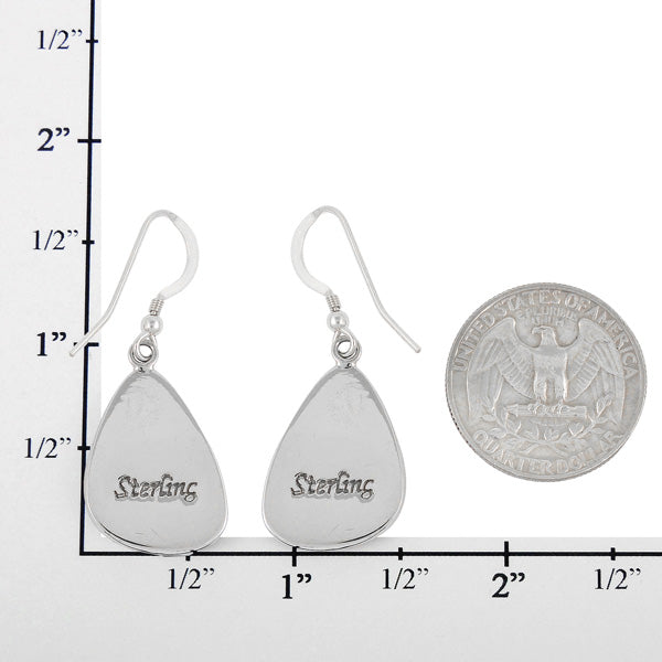 Coral Earrings Sterling Silver E1058-C74