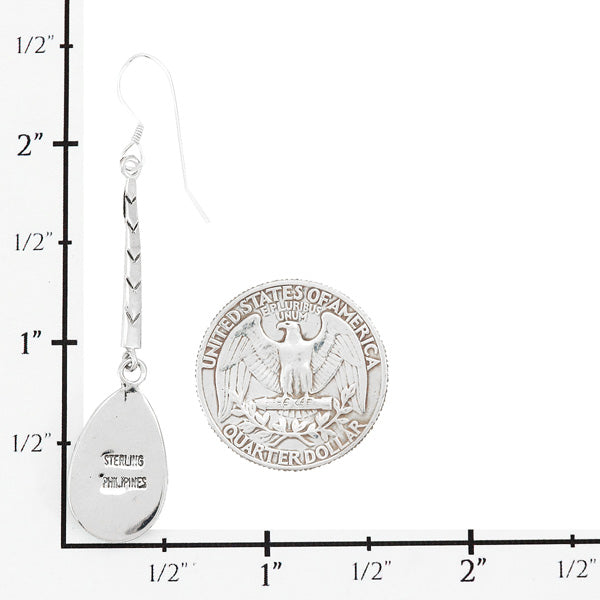 Ancient Village Multicolor Earrings Sterling Silver E1373-C41