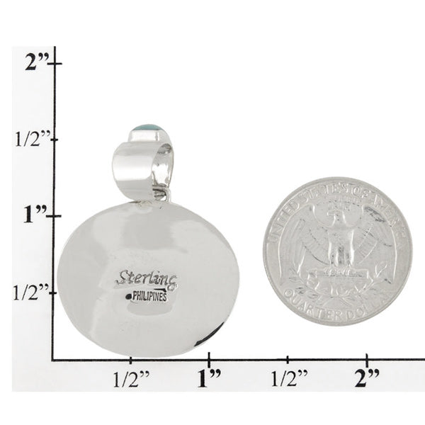 Sterling Silver Pendant Multicolor P3082-LG-C51