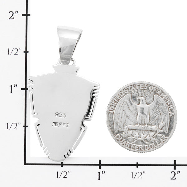Ancient Village Multicolor Pendant Sterling Silver P3272-C43