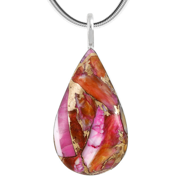 Plum Spiny Pendant Sterling Silver P3269-C92