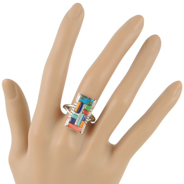 Multicolor Ring Sterling Silver R2017-C51