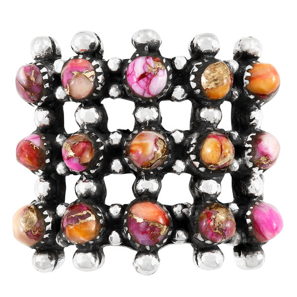 Plum Spiny Ring Sterling Silver R2022-C92