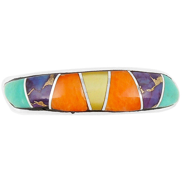 Sterling Silver Stackable Ring Multicolor R2052-C00