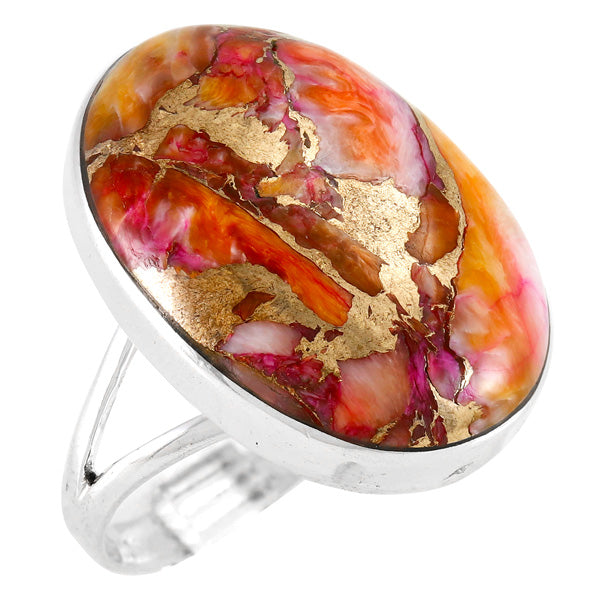 Plum Spiny Ring Sterling Silver R2260-C92
