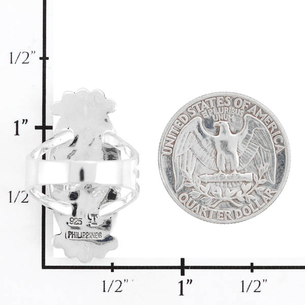 Purple Turquoise Ring Sterling Silver R2522-C77