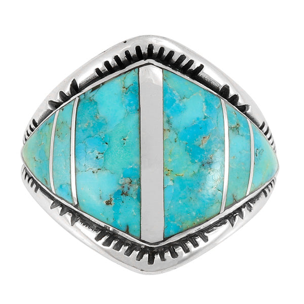 Turquoise Ring Sterling Silver R2565-C05