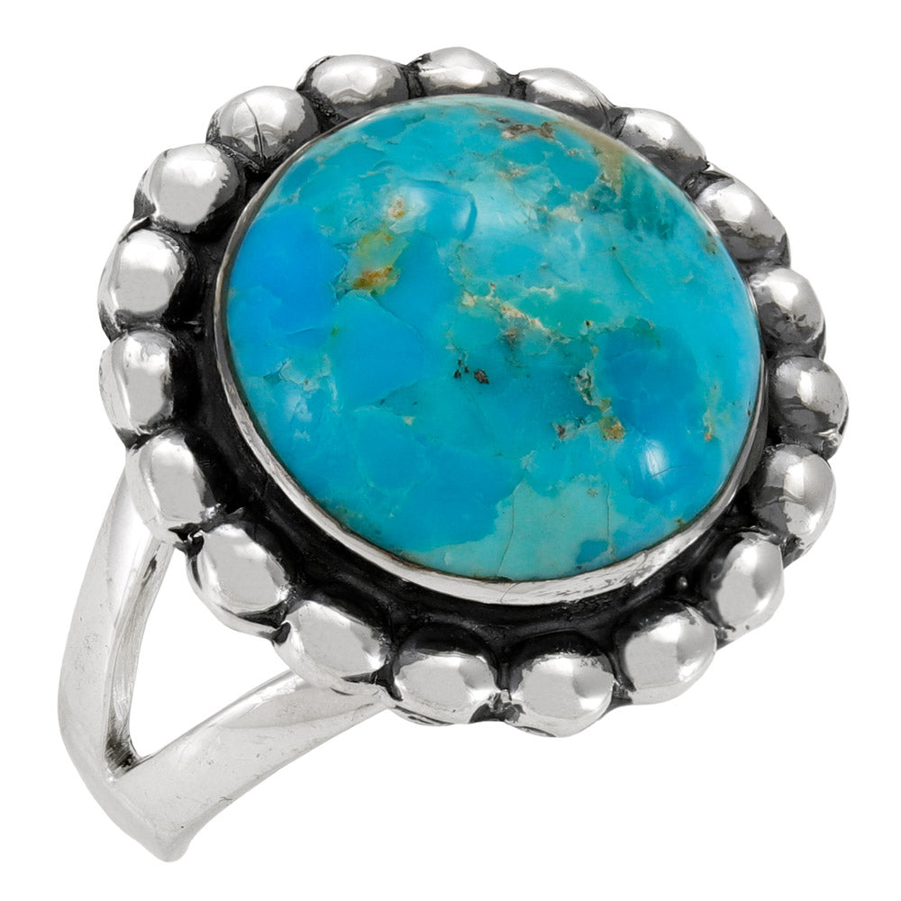 Turquoise Ring Sterling Silver R2676-C75
