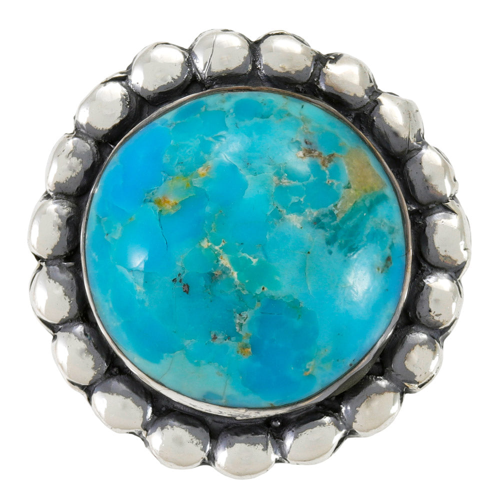 Turquoise Ring Sterling Silver R2676-C75