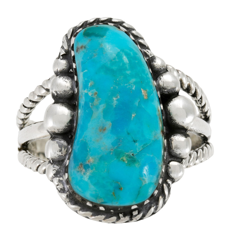 Turquoise Ring Sterling Silver R2678-C75
