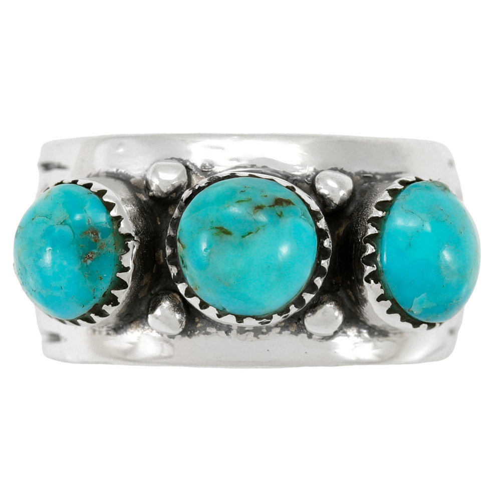 Turquoise Ring Sterling Silver R2681-C75