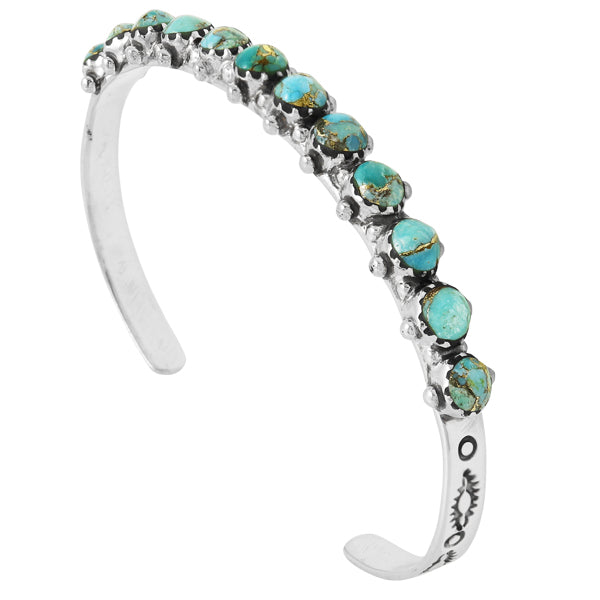 Sky Matrix Turquoise Bracelet Sterling Silver B5426-C94