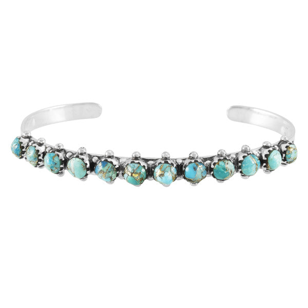 Sky Matrix Turquoise Bracelet Sterling Silver B5426-C94