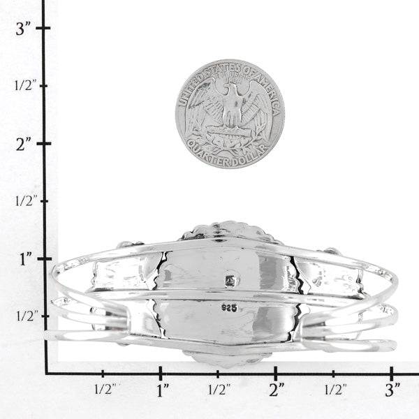 Plum Spiny Bracelet Sterling Silver B5523-C92