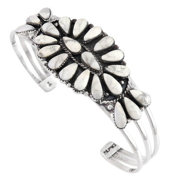 Howlite Bracelet Sterling Silver B5524-C103