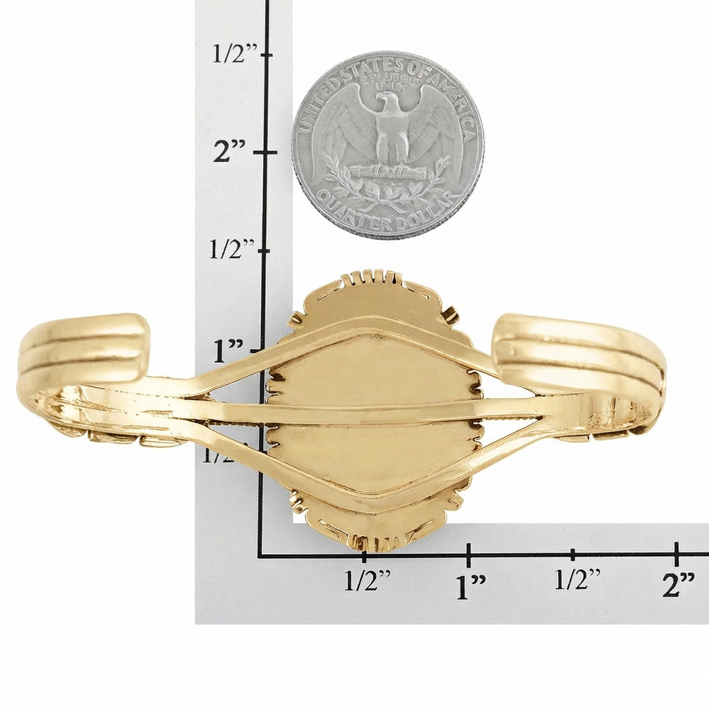 Turquoise Bracelet GoldCopper™ B5550-GB-C75