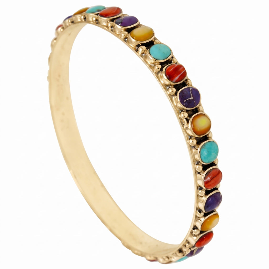 Multicolor Bracelet GoldCopper B5551-GB-C71