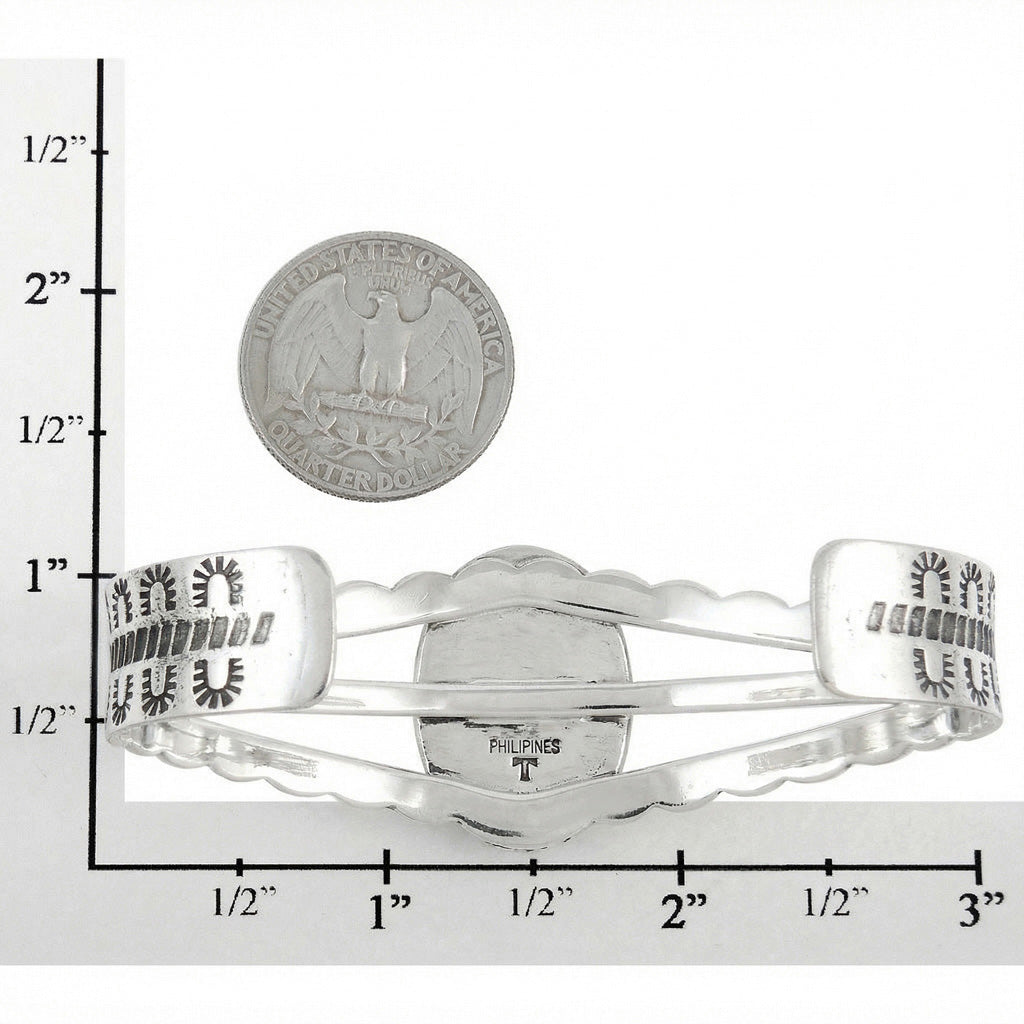 Matrix Turquoise Bracelet SilveryCopper™ B5554-SB-C84