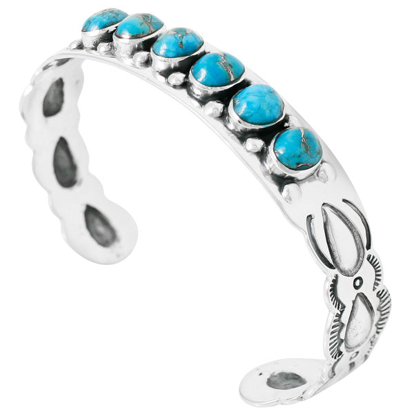 Matrix Turquoise Bracelet Sterling Silver B5574-C84