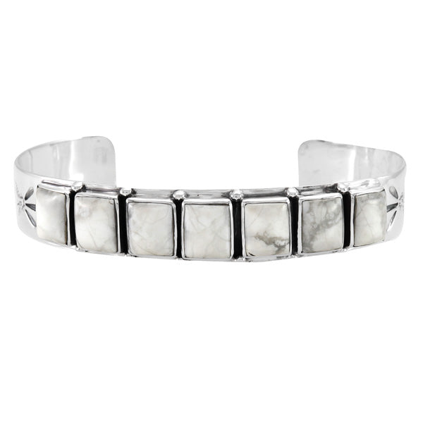 Howlite Bracelet Sterling Silver B5586-C103