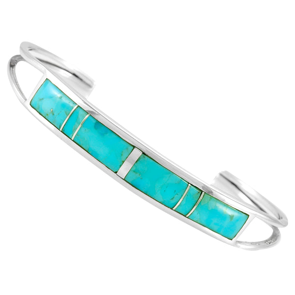 Turquoise Bracelet Sterling Silver B5587-C05