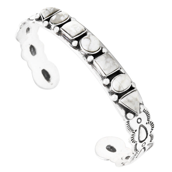 Howlite Bracelet Sterling Silver B5594-C103