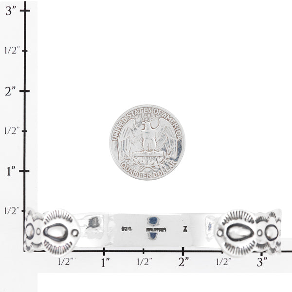 Turquoise Bracelet Sterling Silver B5594-C75