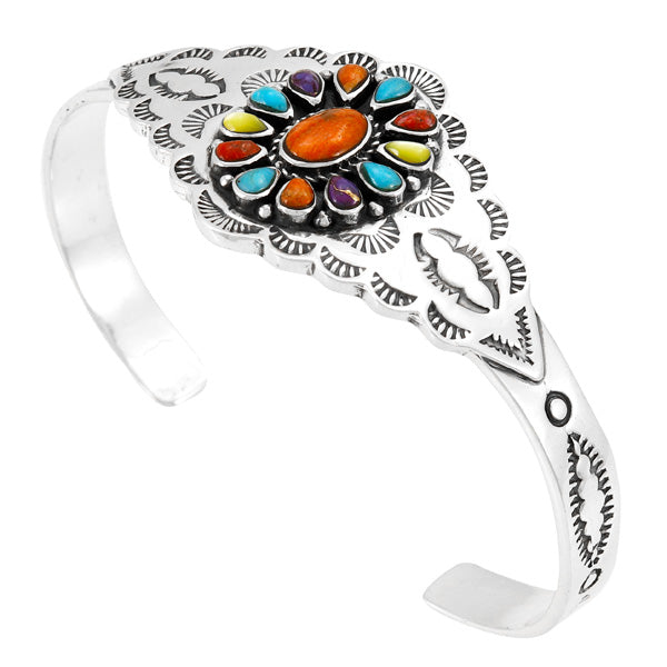 Multicolor Bracelet Sterling Silver B5599-C71