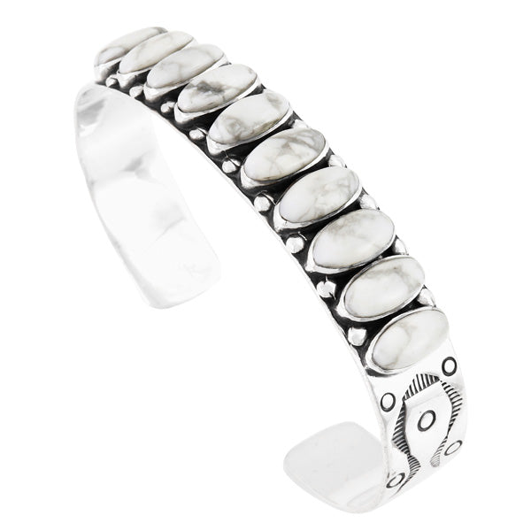 Howlite Bracelet Sterling Silver B5601-C103