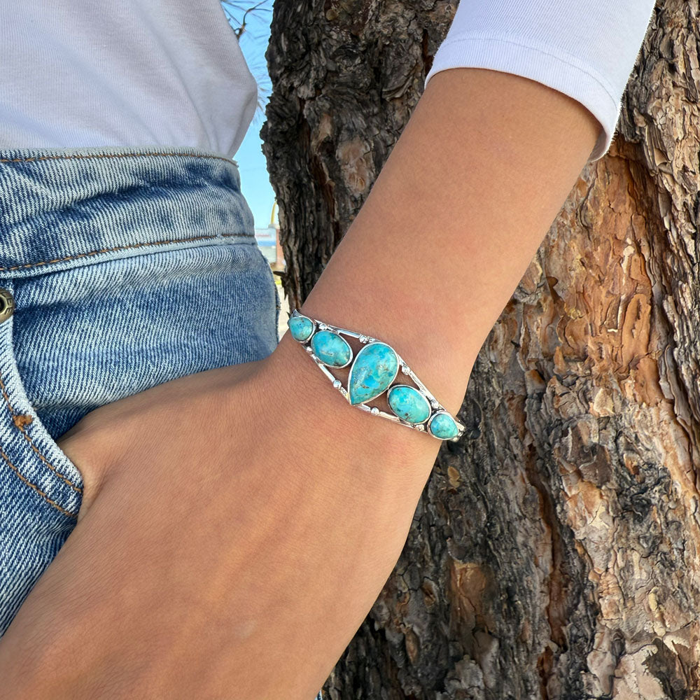 Plum Spiny Bracelet Sterling Silver B5610-C92