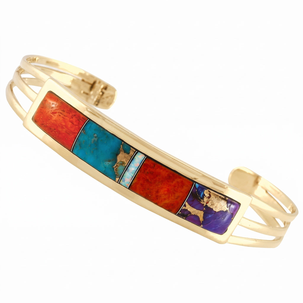Multicolor Bracelet GoldCopper B5615-GB-C00