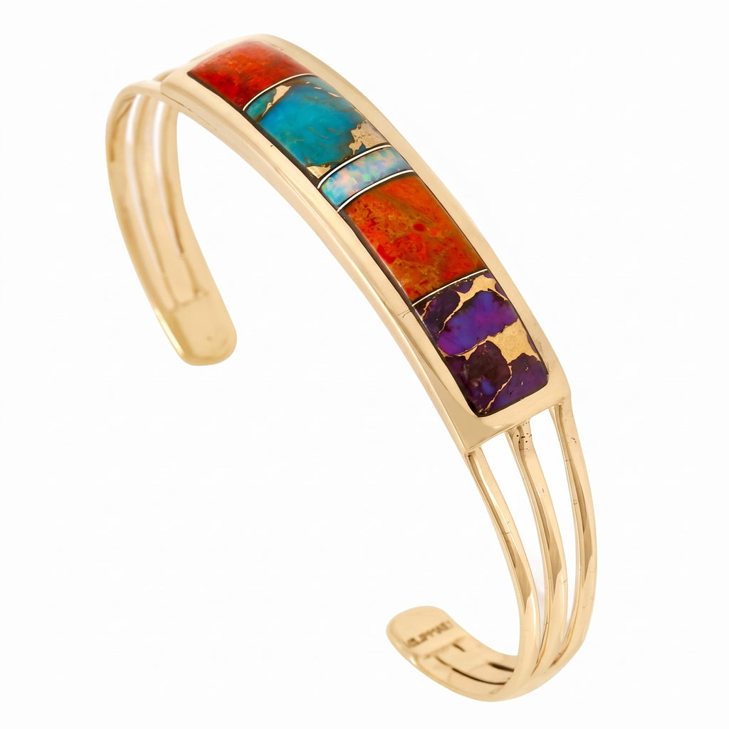 Multicolor Bracelet GoldCopper B5615-GB-C00