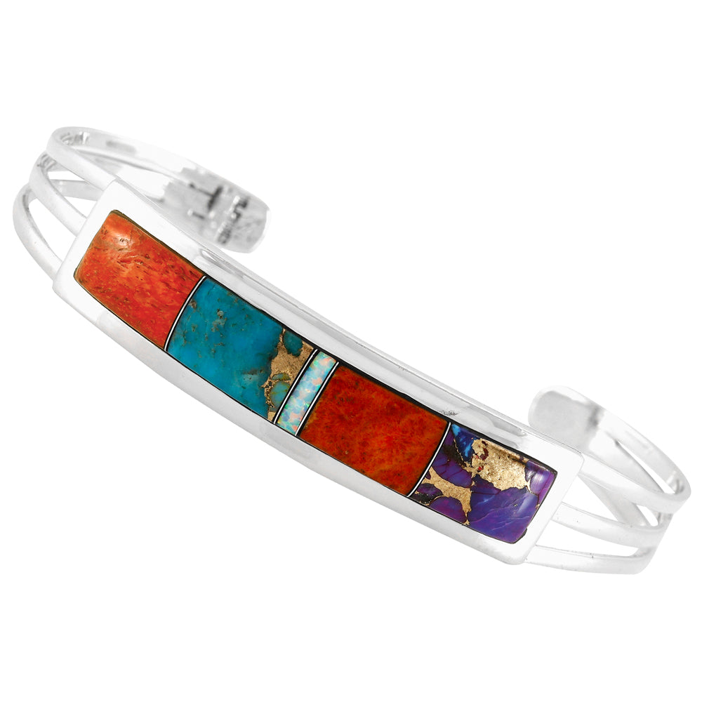 Multicolor Bracelet Sterling Silver B5615-C00