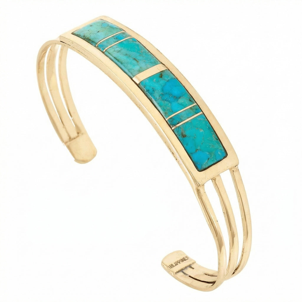 Turquoise Bracelet GoldCopper™ B5615-GB-C05