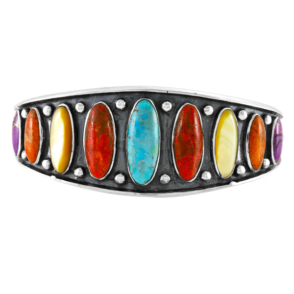 Multicolor Bracelet Sterling Silver B5622-C71