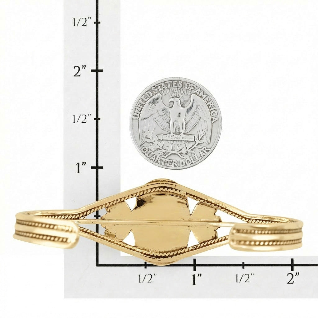 Turquoise Bracelet GoldCopper™ B5623-GB-C75
