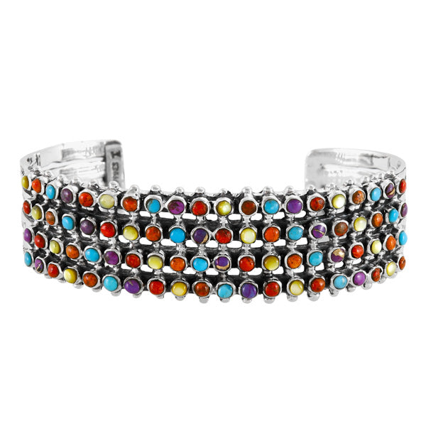 Multicolor Bracelet Sterling Silver B5625-C71