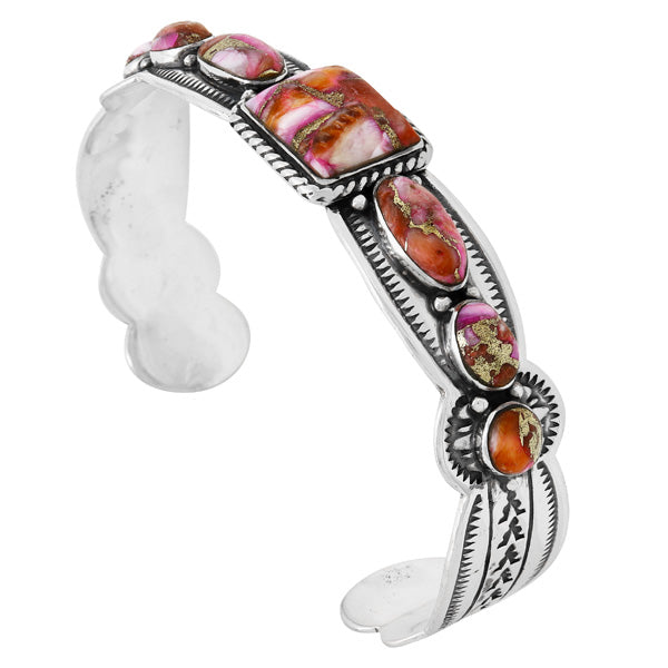 Plum Spiny Bracelet Sterling Silver B5628-C92