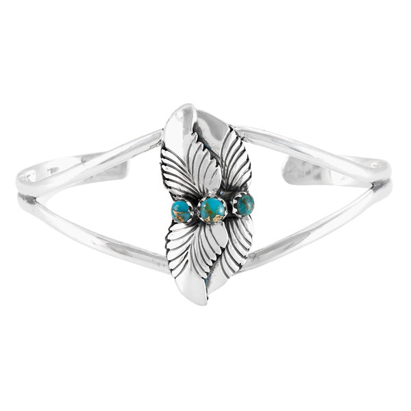 Matrix Turquoise Bracelet Sterling Silver B5631-C84